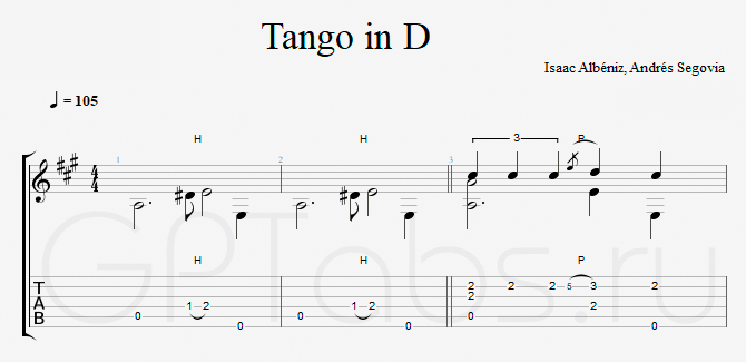 Tango in D