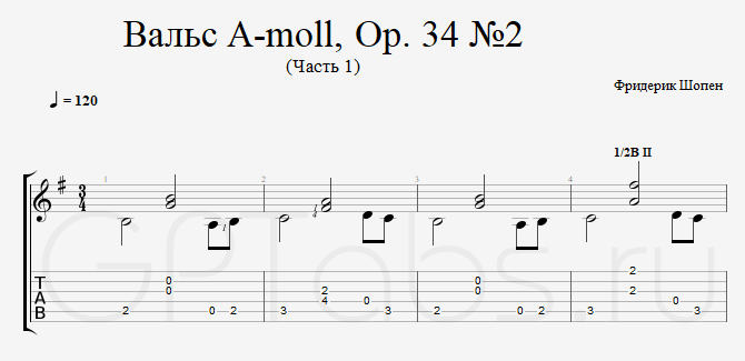  A-moll, Op. 34 2
